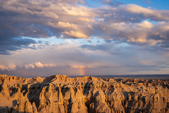 Badlands Sunset