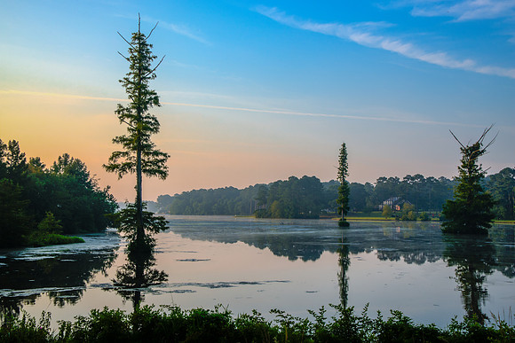 Lake Wackena Sunrise HDR