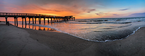 Tybee Island Pier Sunrise