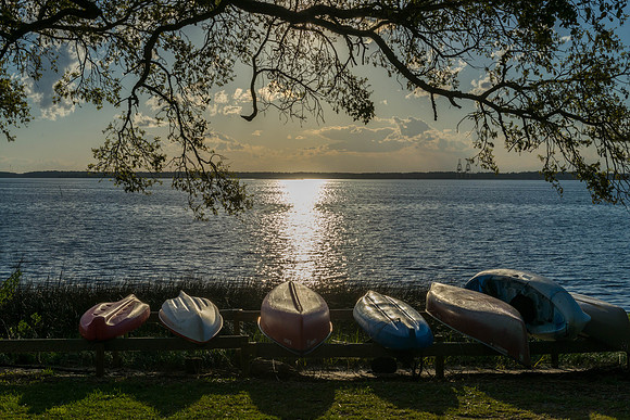 Fort Fisher Sunset Cape Fear River