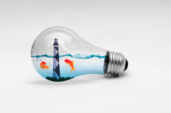 Lightbulb Water Lighthouse