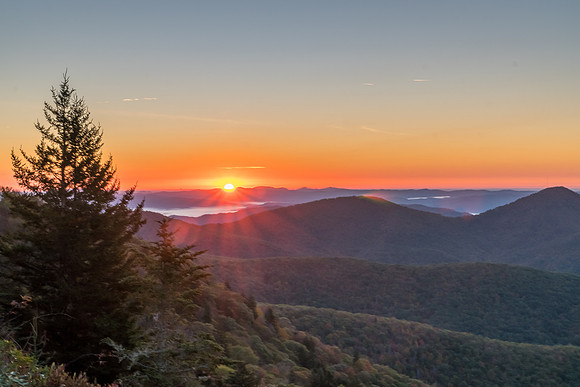 Blue Ridge Parkway Sunrise