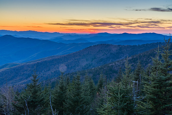 Clingmans Dome Sunset