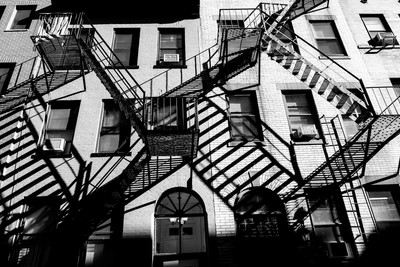 Stairs and Shadows Boston