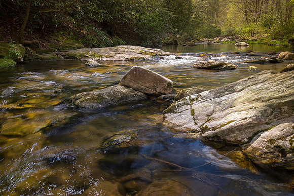Jacob Fork River Water Flow