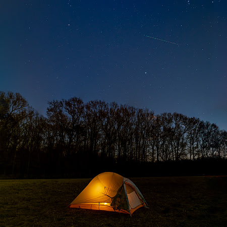 Camping at Night