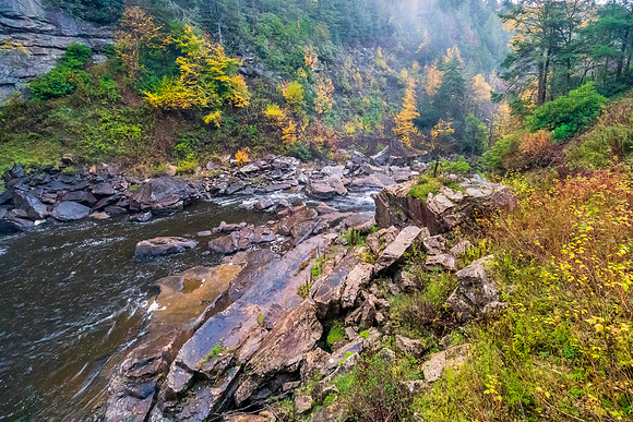 Blackwater Falls Downstream