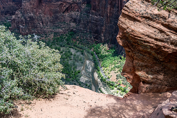 Looking Down From Scouts Landing