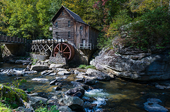 Babcock State Park Grist Mill WV